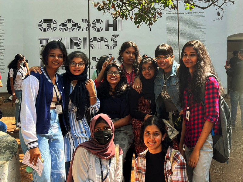 Visit to Kochi Biennale