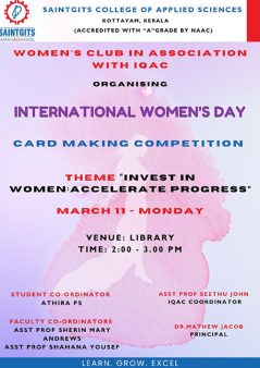 Card Making Competition